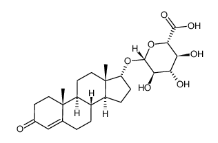 Epitestosterone glucuronide Structure