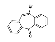 4-Bromo-5H-dibenzo[a,d]cyclohepten-5-one Structure