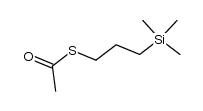 S-3-(trimethylsilyl)propyl ethanethioate Structure