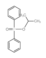 (phenyl-propan-2-yloxy-phosphoryl)benzene Structure