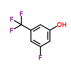 3-氟-5-(三氟甲基)苯酚结构式