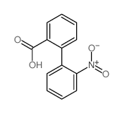[1,1'-Biphenyl]-2-carboxylicacid, 2'-nitro-结构式