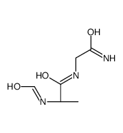 (2S)-N-(2-amino-2-oxoethyl)-2-formamidopropanamide Structure