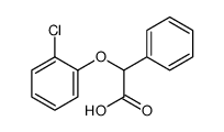 2-(2-chlorophenoxy)-2-phenylacetic acid Structure