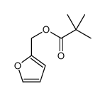 furan-2-ylmethyl 2,2-dimethylpropanoate Structure