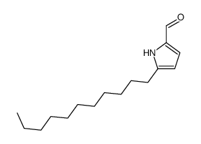 5-undecyl-1H-pyrrole-2-carbaldehyde Structure