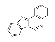 Pyrido(4,3:4,5)imidazo(1,2-c)(1,2,3)benzotriazine Structure