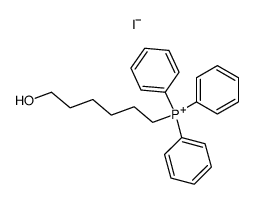(6-hydroxy-hexyl)-triphenyl-phosphonium, iodide Structure