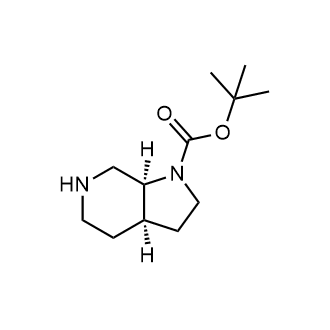 (3aR,7aS)-八氢-1H-吡咯并[2,3-c]吡啶-1-甲酸叔丁酯结构式