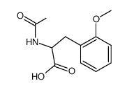 (+/-)-N-acetyl-2-methoxyphenylalanine Structure