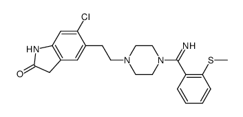 S-Methyldihydroziprasidone Structure