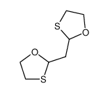 di(1,3-oxathiolan-2-yl)methane Structure