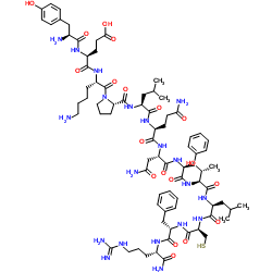Tyr-Amyloid P Component (27-38) amide trifluoroacetate salt结构式