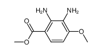 Benzoic acid, 2,3-diamino-4-methoxy-, methyl ester (9CI)结构式