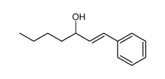 1-phenyl-1-hepten-3-ol Structure