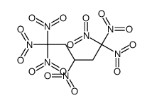 1,1,1,3,5,5,5-Heptanitro-pentane结构式