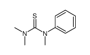 1,1,3-trimethyl-3-phenylthiourea Structure
