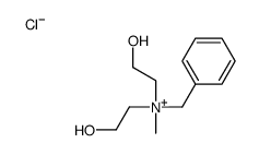 benzyl-bis(2-hydroxyethyl)-methylazanium,chloride Structure