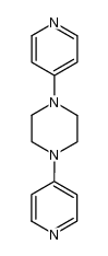 N,N'-bis(pyrid-4-yl)piperazine结构式