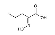 2-hydroxyimino-valeric acid Structure
