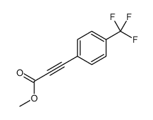 methyl 3-[4-(trifluoromethyl)phenyl]prop-2-ynoate结构式