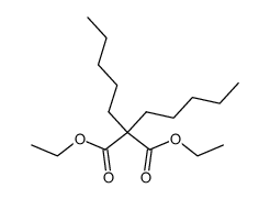 diethyl 2,2-dipentylmalonate Structure