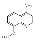 4-AMINO-8-METHOXYLQUINOLINE structure