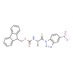 (S)-2-(FMOC-氨基)-1-(5-硝基-1-苯并[D][1,2,3]三唑基)丙烷-1-硫酮图片