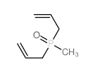 Phosphine oxide,methyldi-2-propen-1-yl- Structure