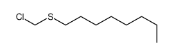 1-(chloromethylsulfanyl)octane Structure