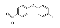 1-(4-fluorophenoxy)-4-nitrobenzene结构式