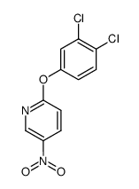 2-(3,4-dichlorophenoxy)-5-nitropyridine Structure