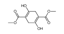 1,4-cyclohexanedione-2,5-di-carboxylic acid methyl ester结构式