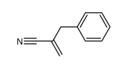 α-Methylenebenzenepropiononitrile结构式