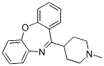 11-(1-Methyl-4-piperidyl)dibenz[b,f][1,4]oxazepine结构式