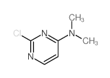 (2-Chloropyrimidin-4-yl)dimethylamine structure