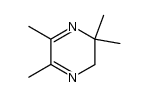 2,2,5,6-tetramethyl-2,3-dihydropyrazine Structure