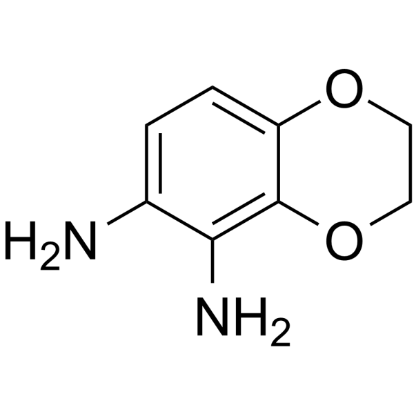 2,3-dihydro-1,4-benzodioxine-5,6-diamine Structure