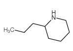2-丙基哌啶结构式