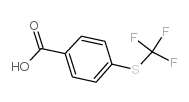 4-(trifluoromethylthio)benzoic acid Structure