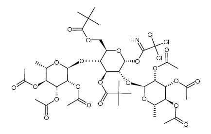 chacotriosyl trichloroacetimidate结构式