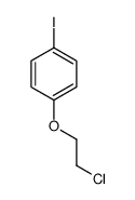 1-(2-chloroethoxy)-4-iodobenzene结构式