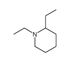 1,2-diethylpiperidine Structure