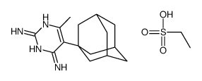 2,4-diamino-5-adamantyl-6-methyl-pyrimidine ethanesulfonate picture