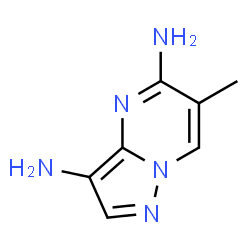 Pyrazolo[1,5-a]pyrimidine-3,5-diamine,6-methyl- Structure