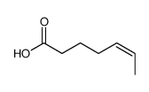 5-Heptenoic acid structure
