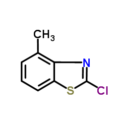 2-氯-4-甲基苯并噻唑结构式