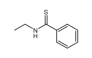 N-ethylbenzothioamide Structure