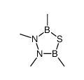 2,3,4,5-tetramethyl-1,3,4,2,5-thiadiazadiborolidine Structure