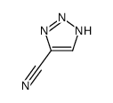 2H-triazole-4-carbonitrile Structure